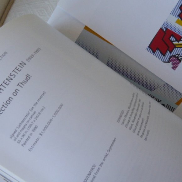 CHRISTIES POST WAR CATALOGUE November 2000 Andy Warhol Elizabeth Taylor Kelly - Picture 8 of 8